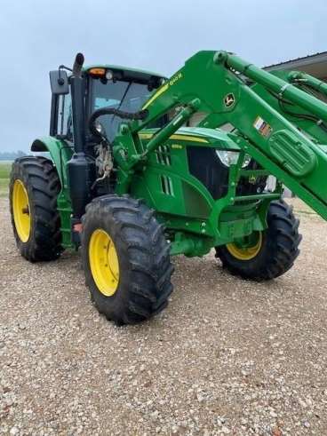 Trator john deere 6155m