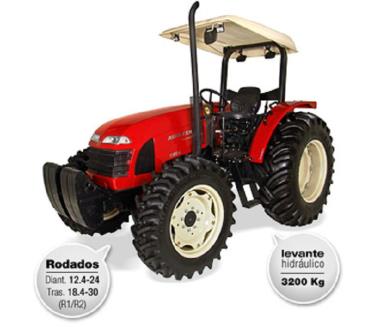 Trator 1175 agrícola 4 x 4