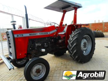 Trator massey ferguson 275 4x2 ano 1987