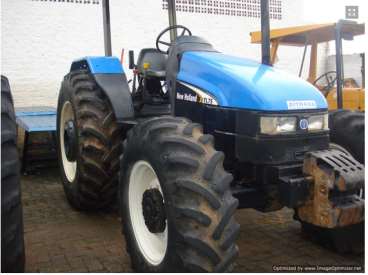 Trator new holland tl 75 ano 2002