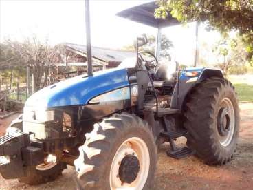 Trator new tl 75 - 10/10 - new holland