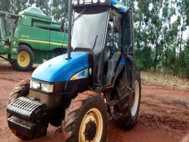 Trator new tl 75 - 10/10 - new holland