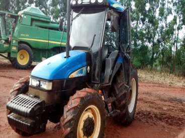 Trator new tl 75 - 10/10 - new holland
