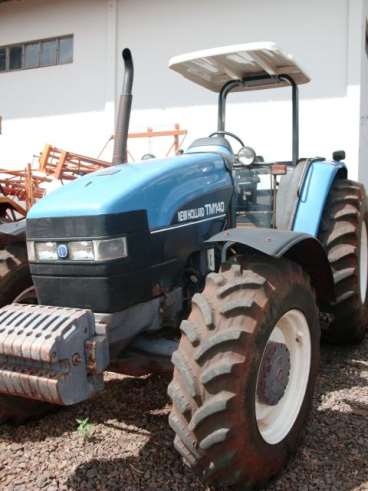 Tratores new holland tm 140 4x4 s/cabine 2001