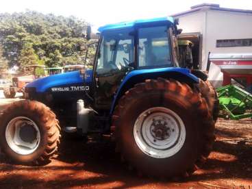 Tratores new holland tm 150 4x4 cabinado 2001