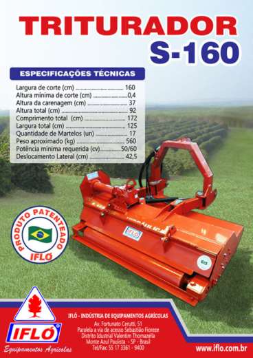 Triturador s – 160 am – ah