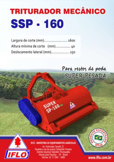 Triturador super sp 160 m