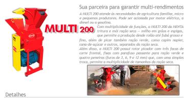 Trituradores multi 200 multi 200