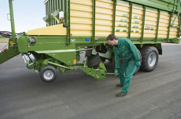 Tecnologia de transporte krone vagao forrageiro au